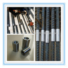 Rebar connecting pipes and fittings